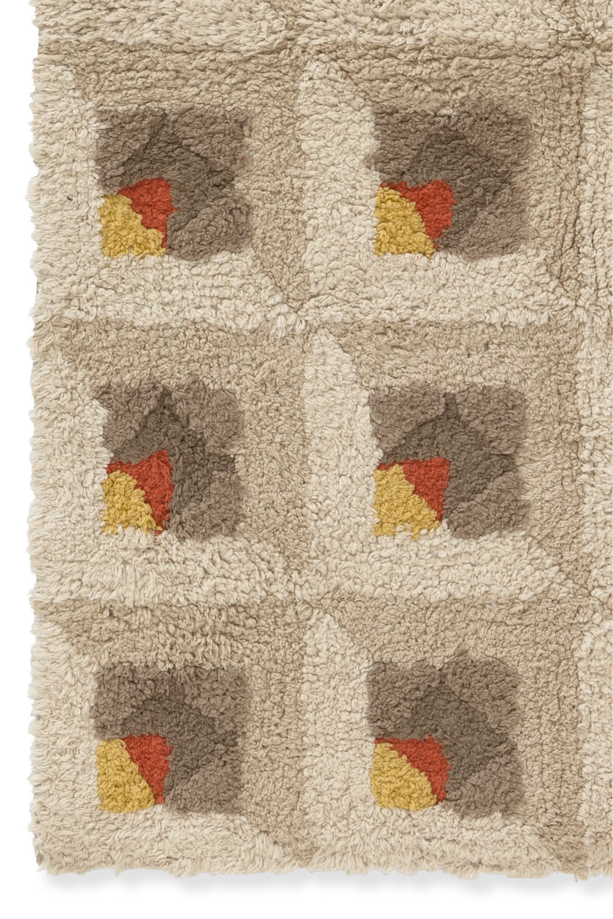 TAPIS DE BAIN EN COTON TESSERA NATURAL