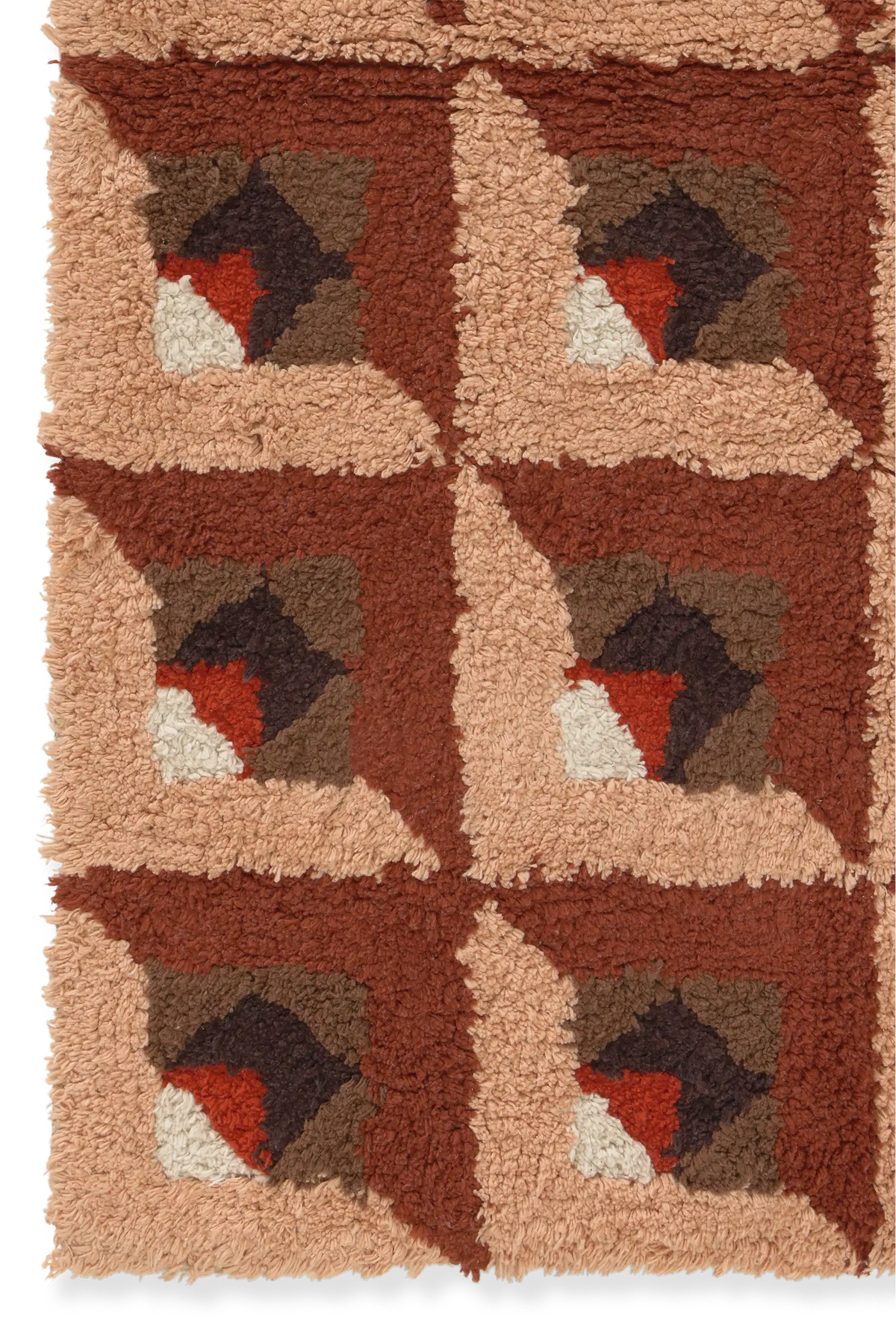 ALFOMBRA DE BAÑO TESSERA RED