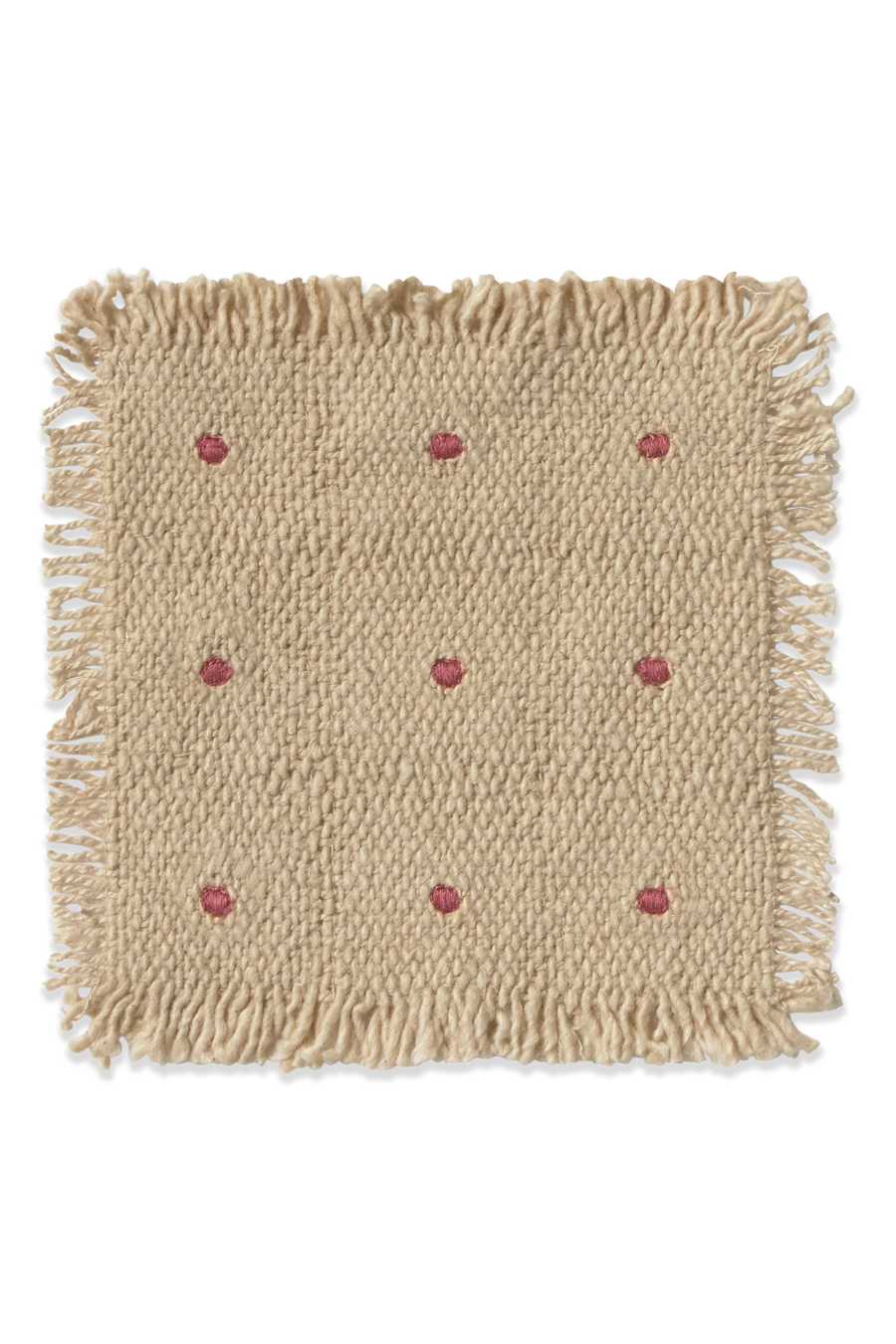 COASTERS DOTS BEIGE - SET OF 4