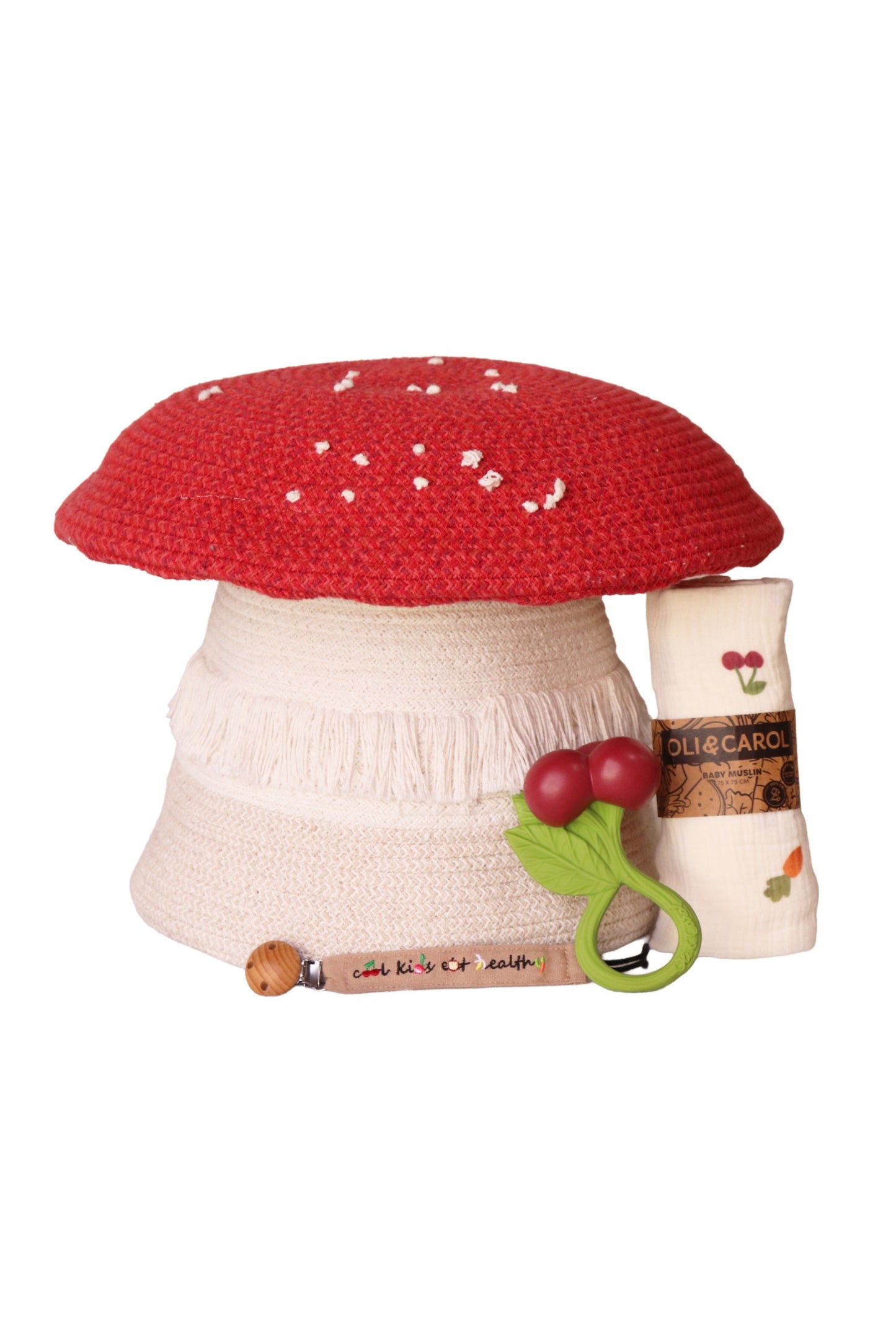 THE MUSHROOM NEWBORN SET - HOLIDAY EDITION