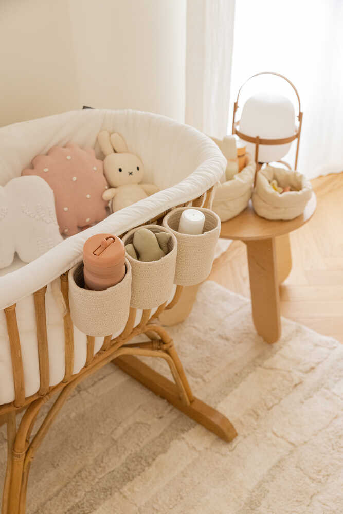 CRIB BASKET VANILLA Lorena Canals