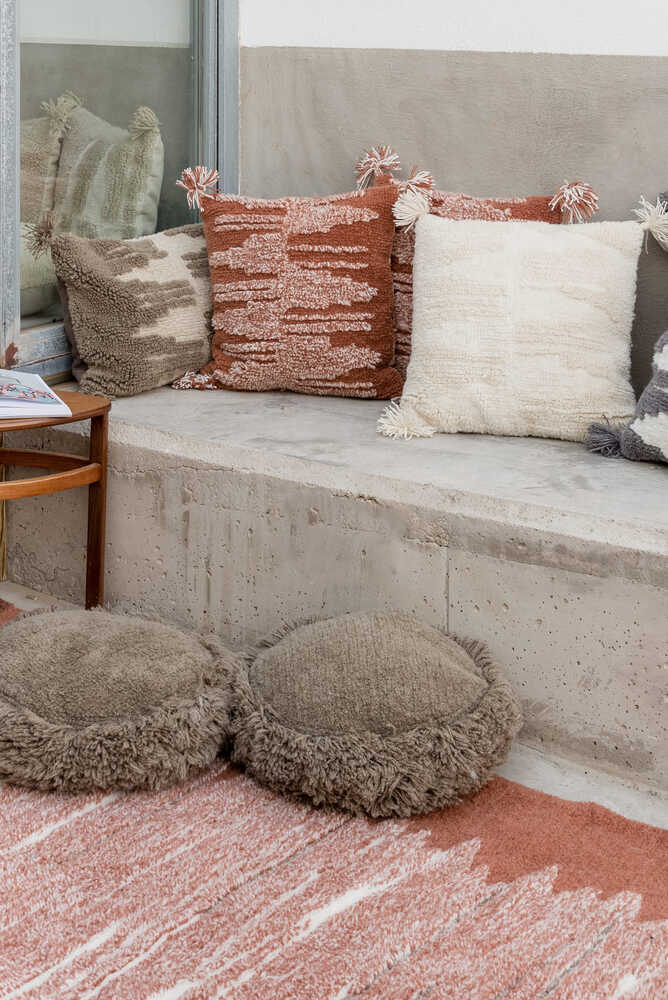CUSHION JAM BROWN Lorena Canals