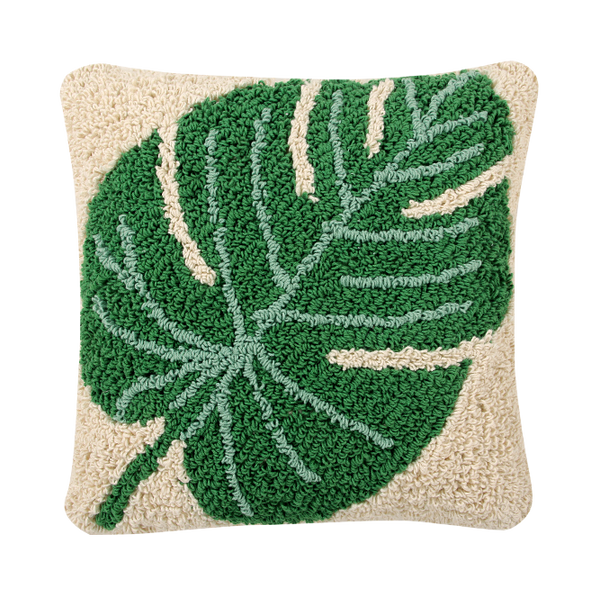 monstera plant pillow Cushion Monstera