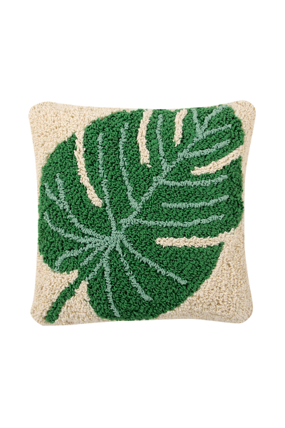 monstera plant pillow Cushion Monstera