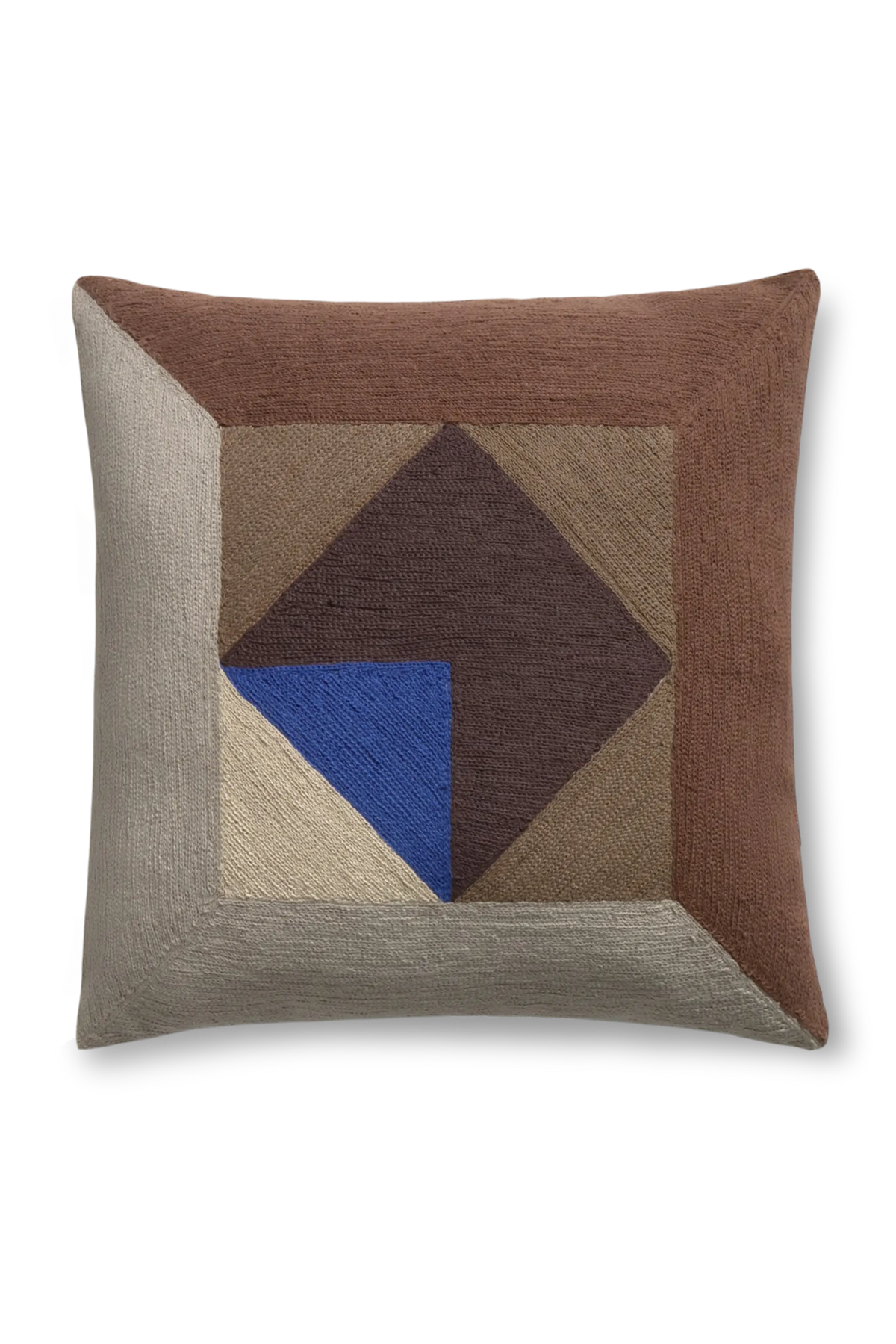 CUSHION TESSERA BROWN