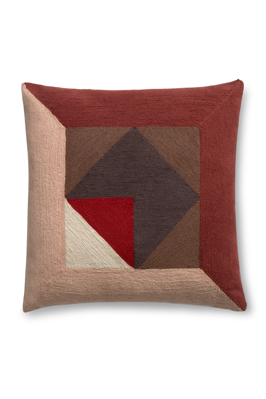 CUSHION TESSERA RED