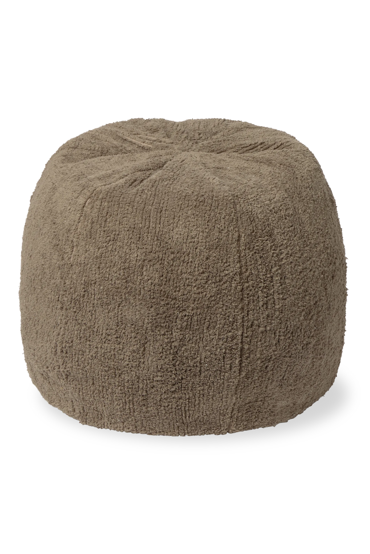 INDIVIDUELLER POUF SOIL BROWN