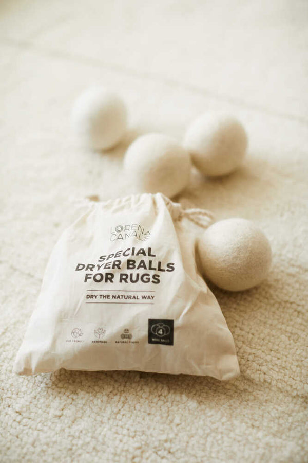 DRYER BALLS FOR WASHABLE RUGS Lorena Canals