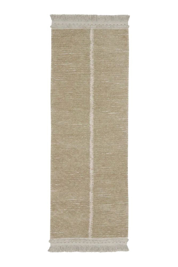 REVERSIBLE WASHABLE RUNNER RUG DUETTO SAGE