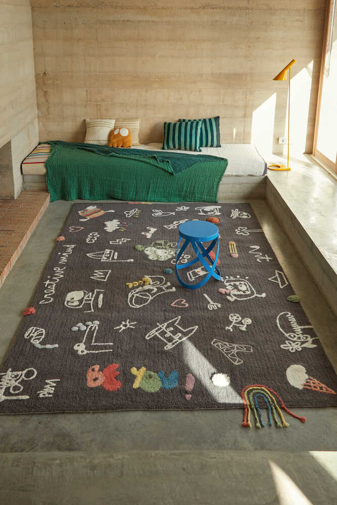 Edgar Plans X Lorena Canals - “Artist In You” Rug & Book | Lorena Canals