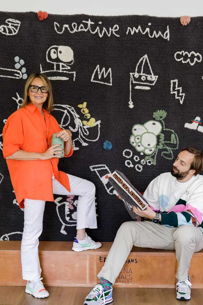 EDGAR PLANS X LORENA CANALS - “ARTIST IN YOU” RUG & BOOK Edgar Plans x Lorena Canals