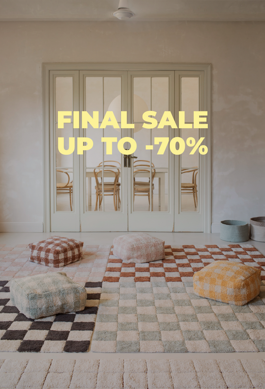 ダイヤ柄　ラグ　Lorena Canals Lorena Canals | Official Store of Washable Rugs