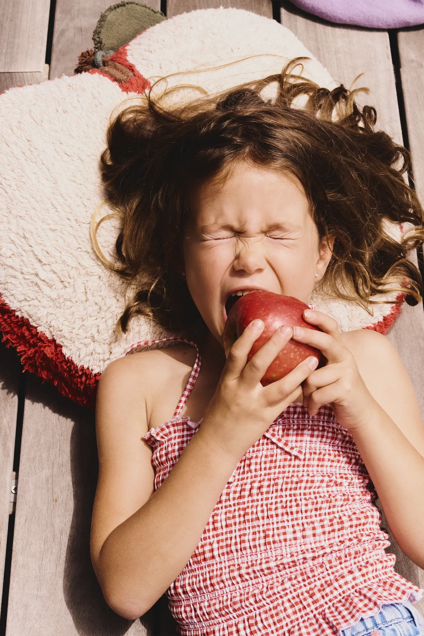 CUSCINO DA PAVIMENTO APPLE