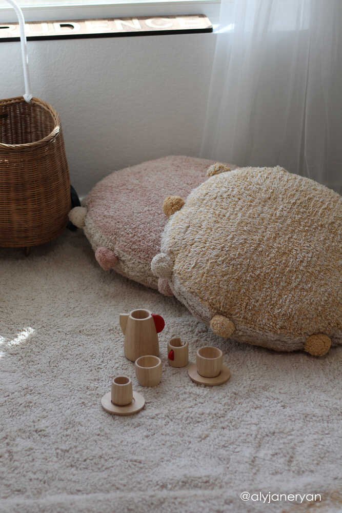 FLOOR CUSHION BUBBLY VINTAGE NUDE Lorena Canals