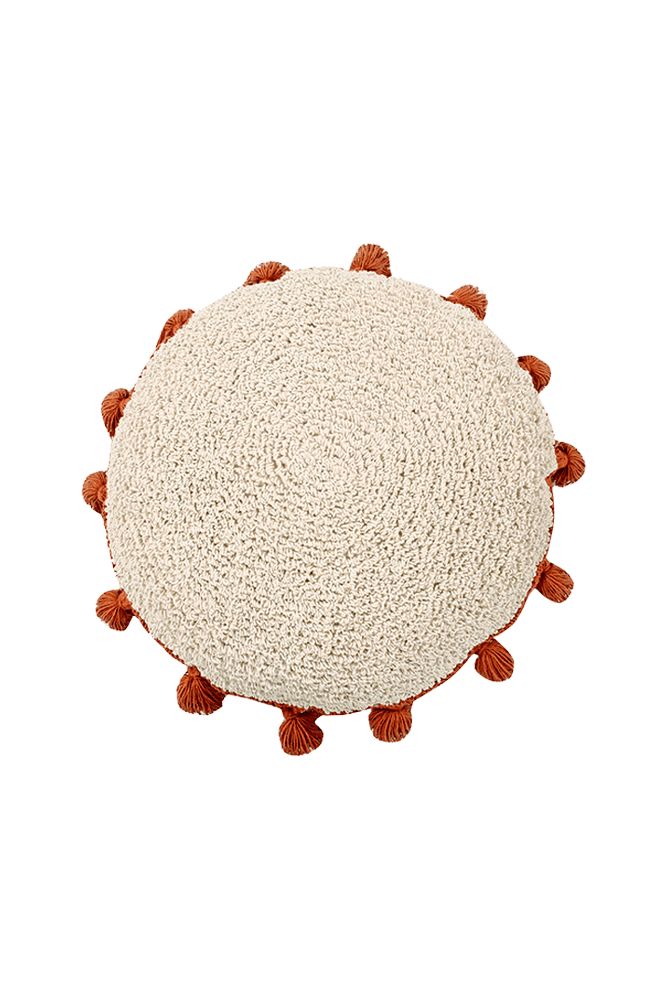 COUSSIN LAVABLE CIRCLE TERRACOTA