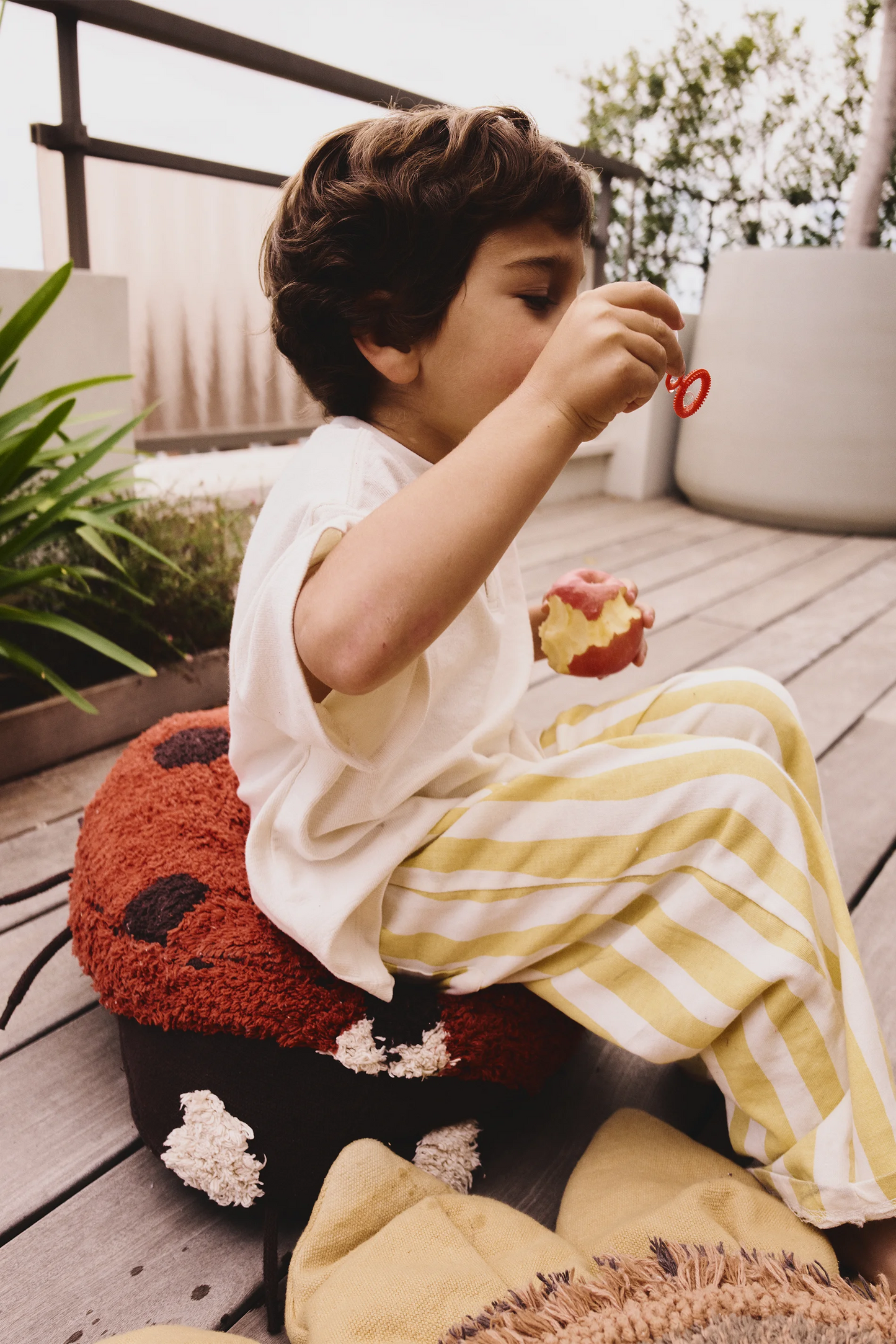 CUSCINO DA PAVIMENTO MARIA THE LADYBUG
