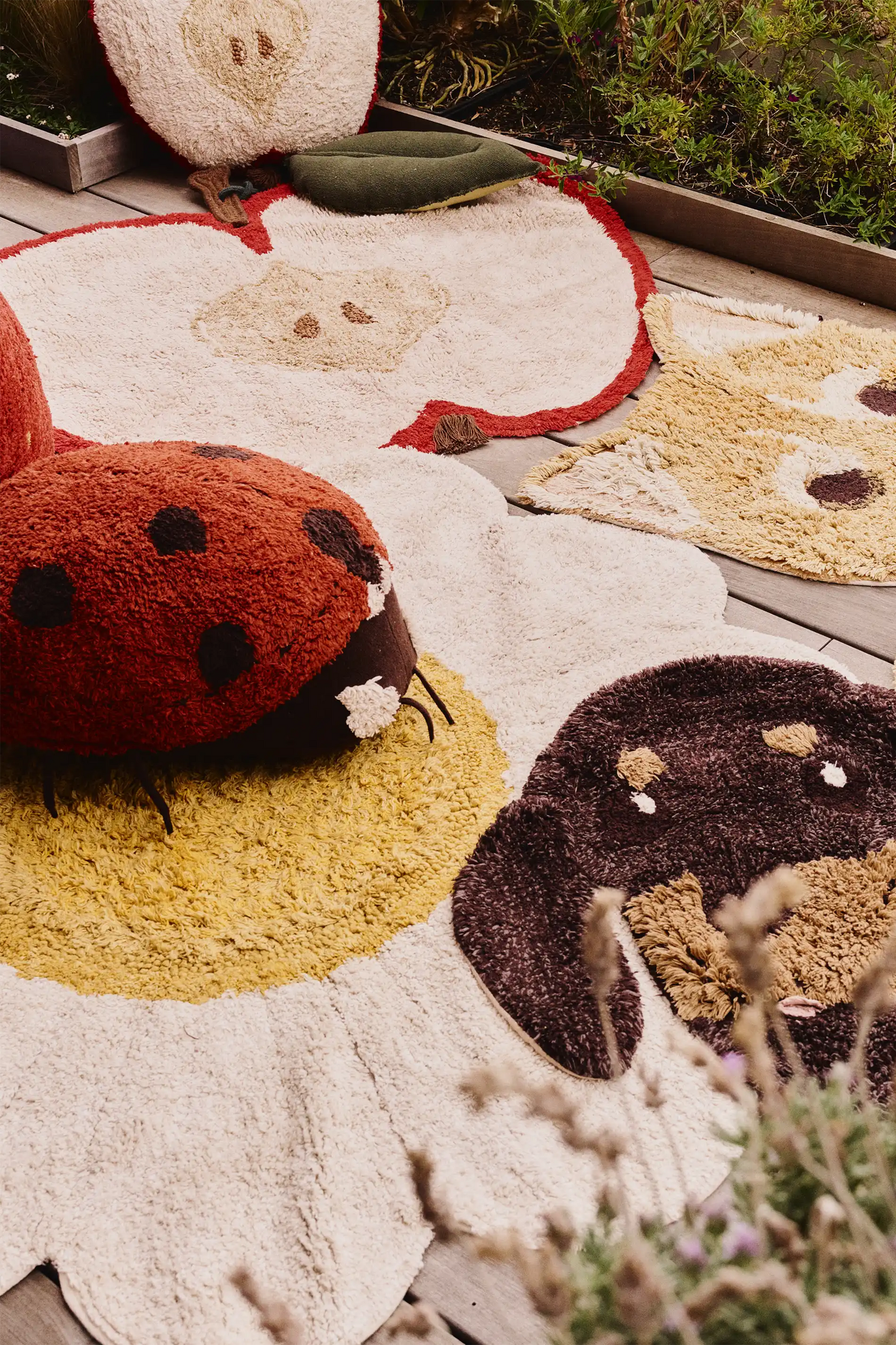 CUSCINO DA PAVIMENTO MARIA THE LADYBUG