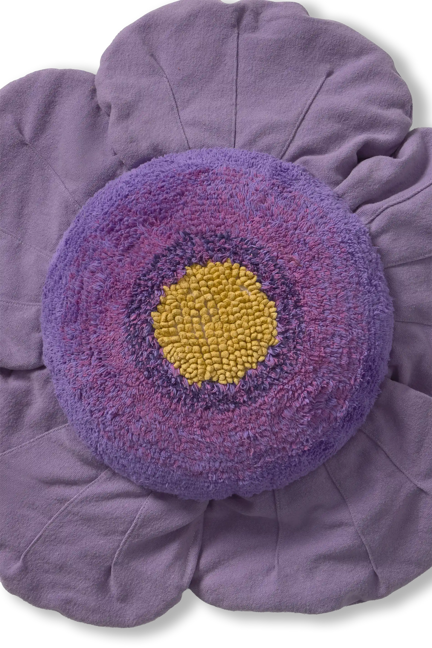 CUSCINO DA PAVIMENTO PURPLE POPPY