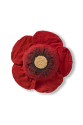CUSCINO DA PAVIMENTO RED POPPY
