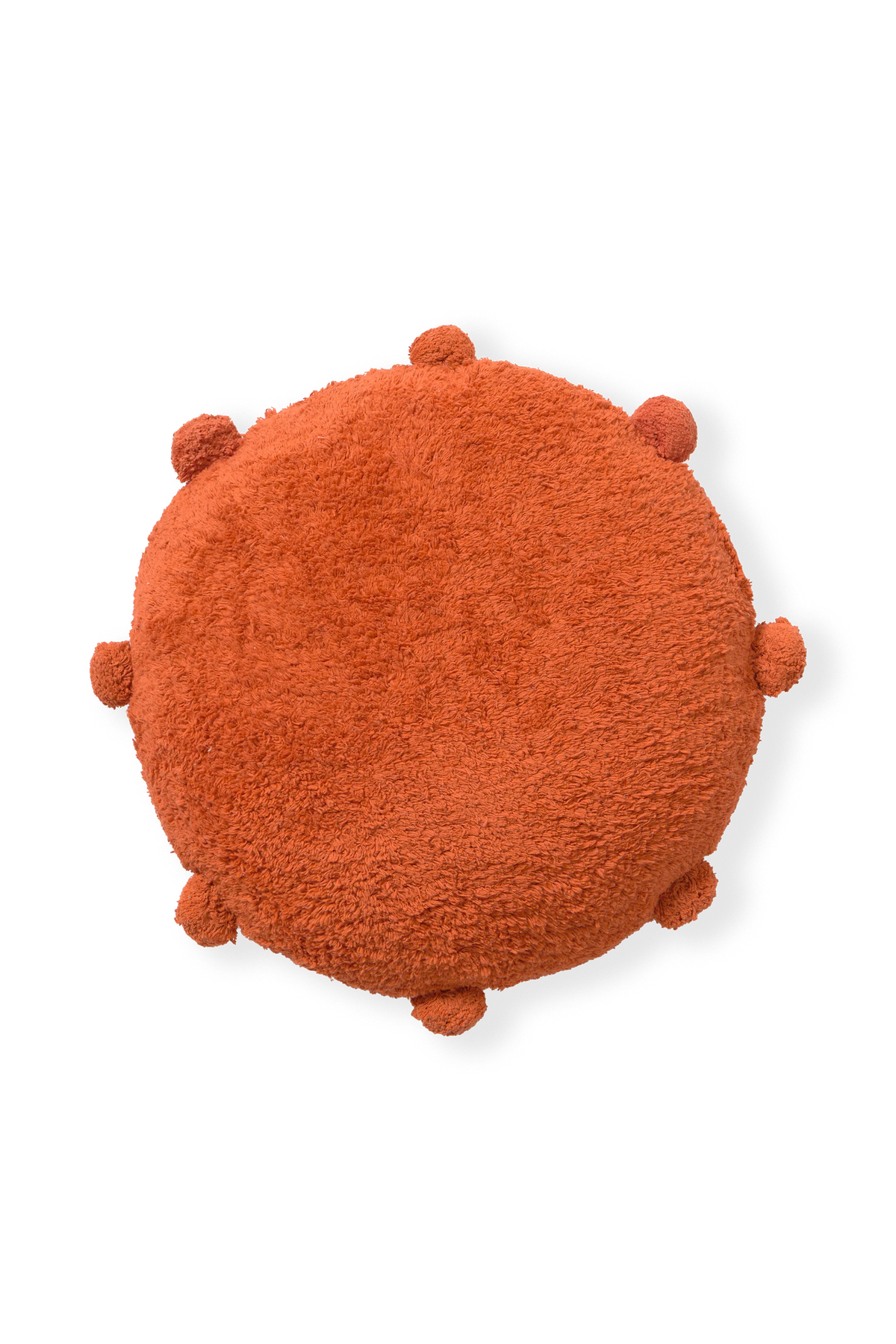 BODENKISSEN BUBBLY TERRACOTA