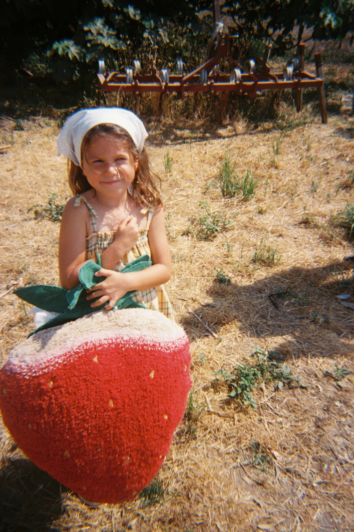 CUSCINO DA PAVIMENTO STRAWBERRY