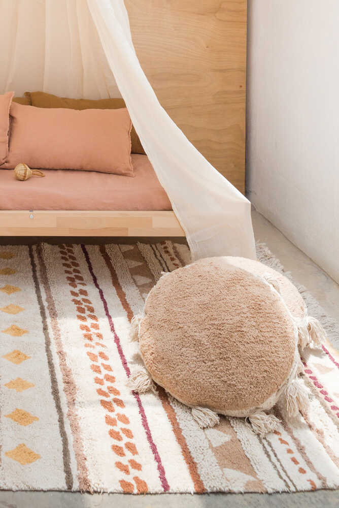 FLOOR PILLOW SIND TAUPE Lorena Canals