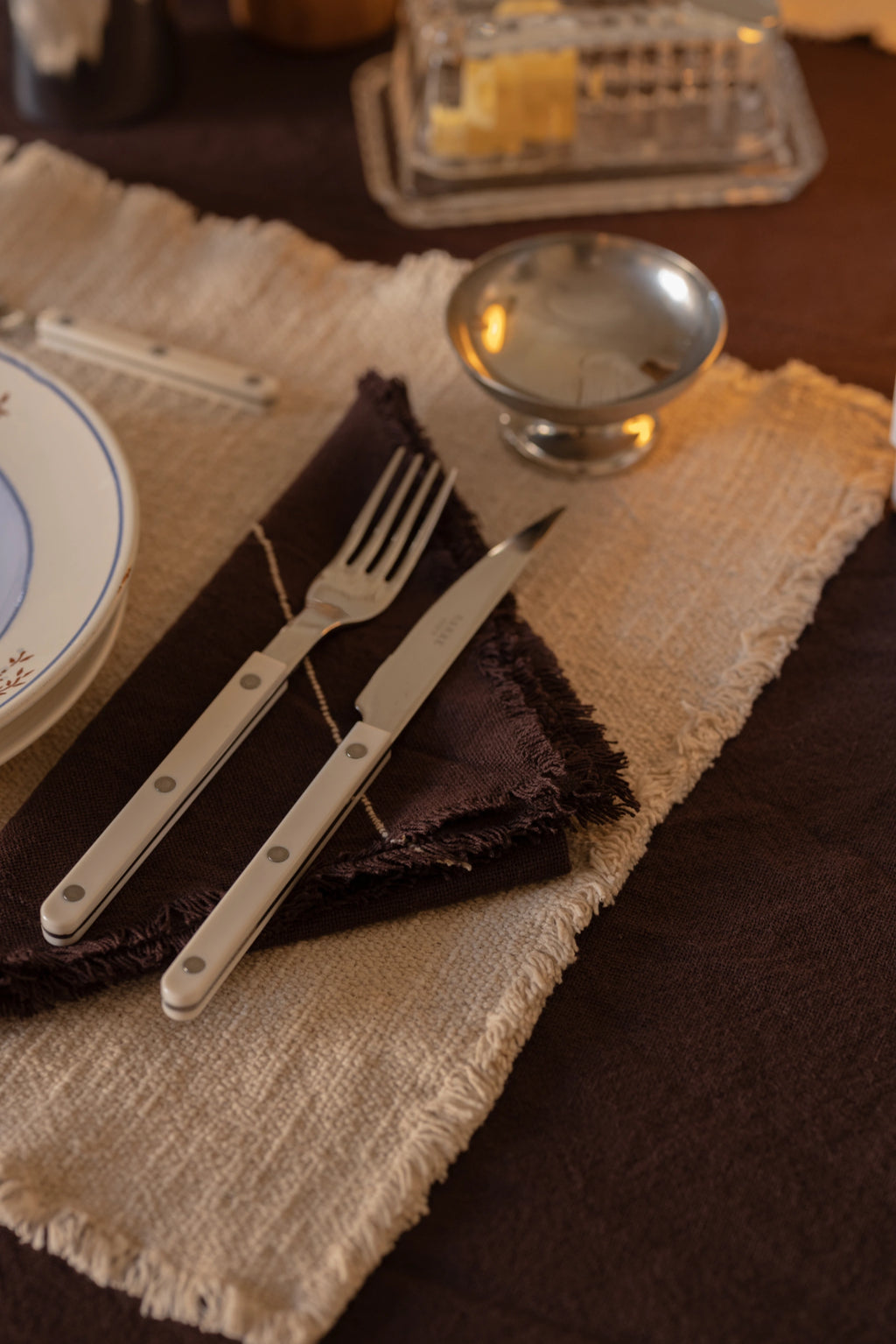 Handloom Placemats Natural  (Set of 2)