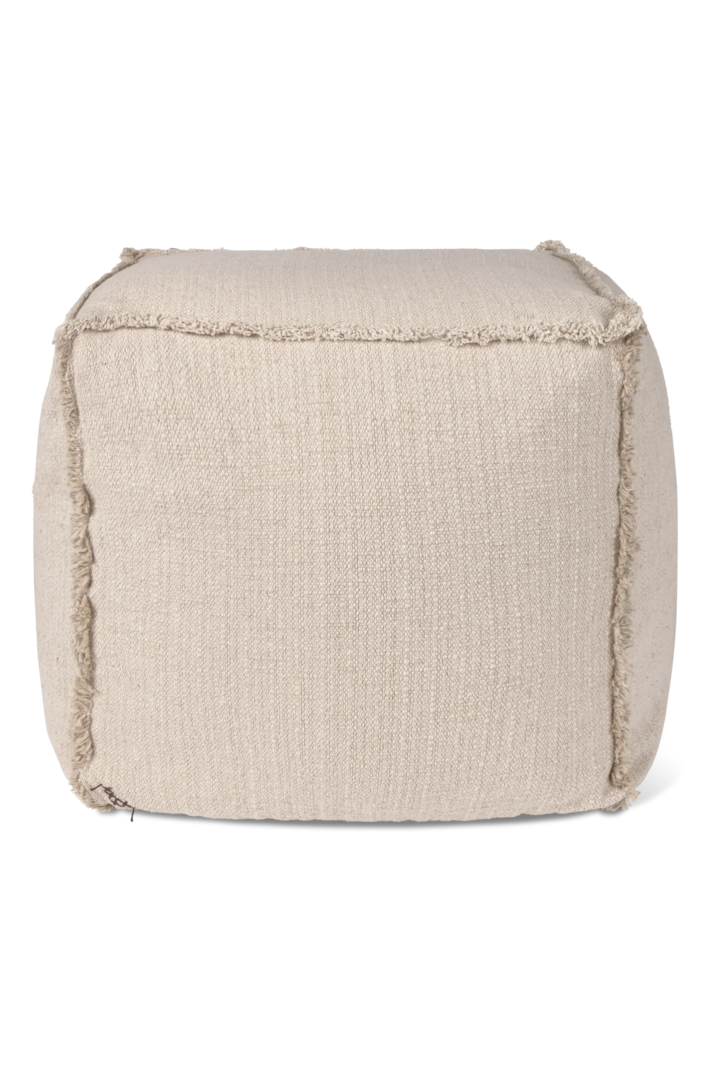 Pouf Handloom Beige