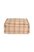 HANDLOOM POUF ROSE