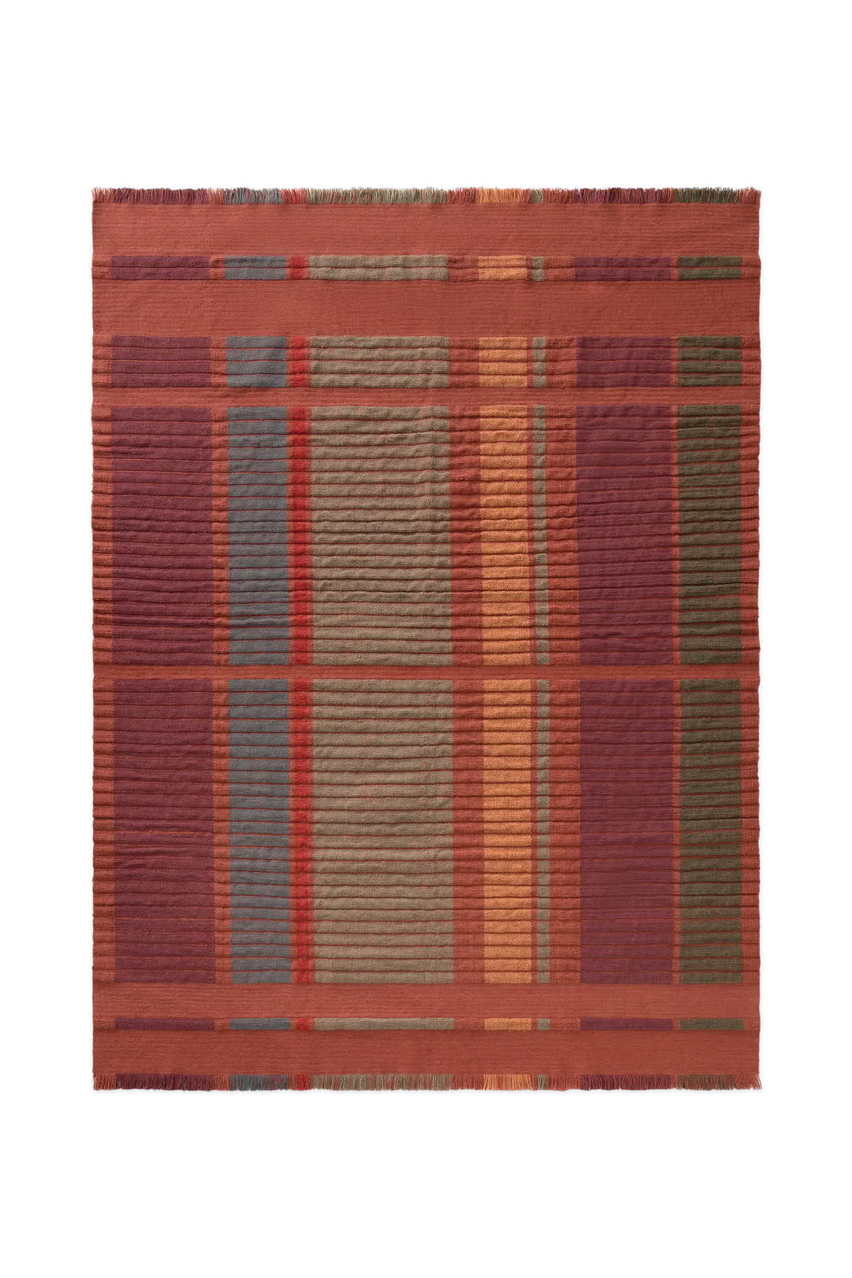 HANDLOOM RUG COLUMNS SIENNA