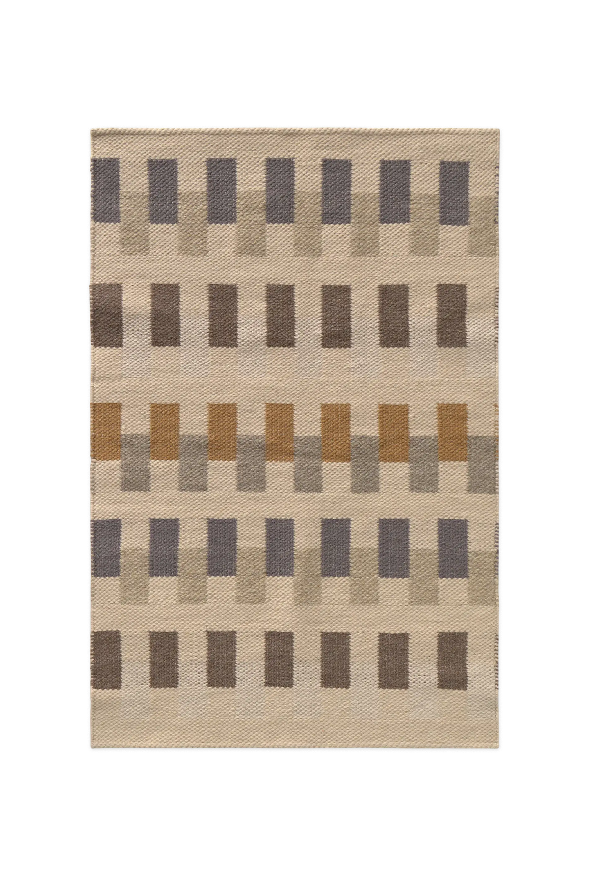HANDLOOM RUG INTERSECTING NATURAL