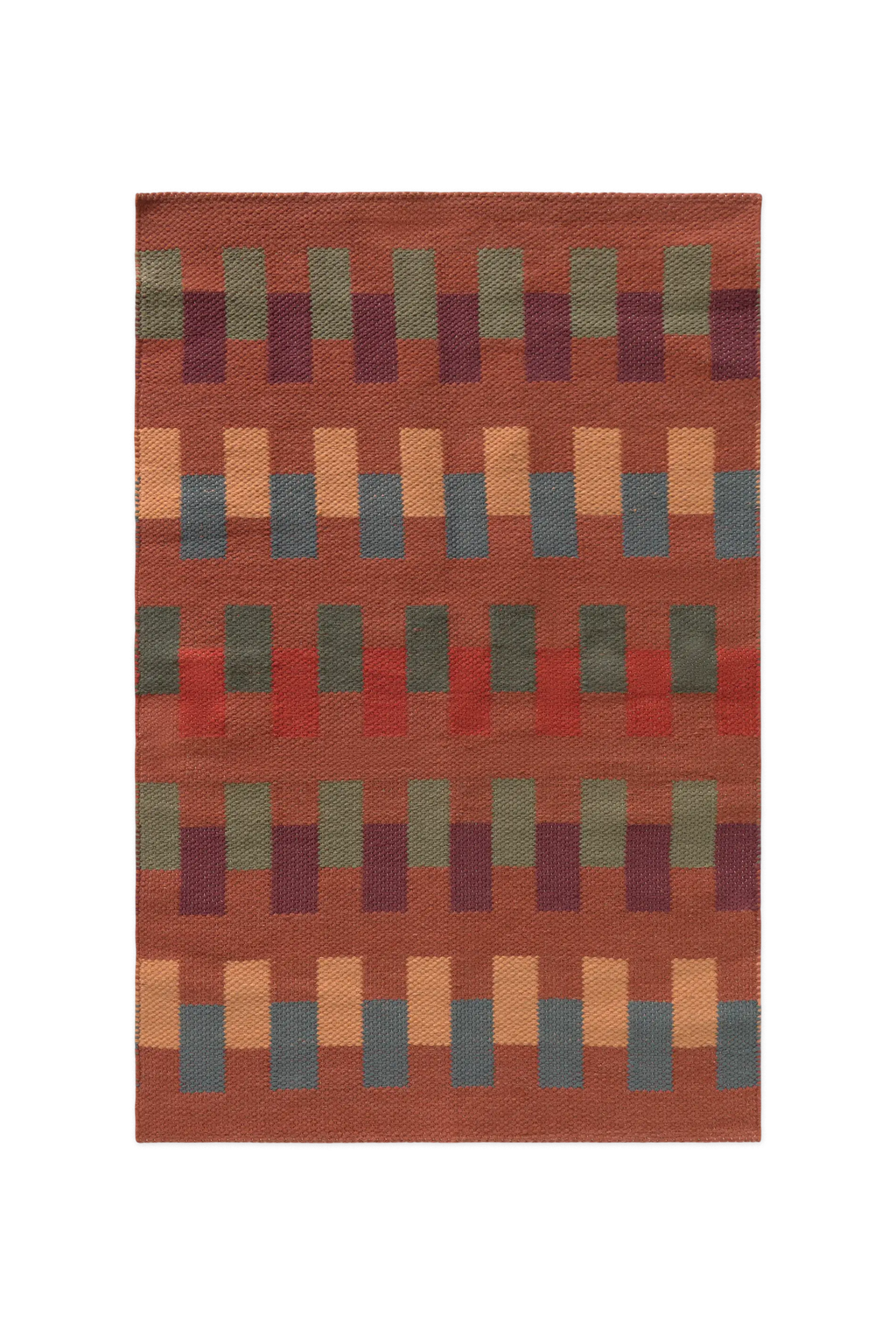TAPPETO HANDLOOM INTERSECTING SIENNA