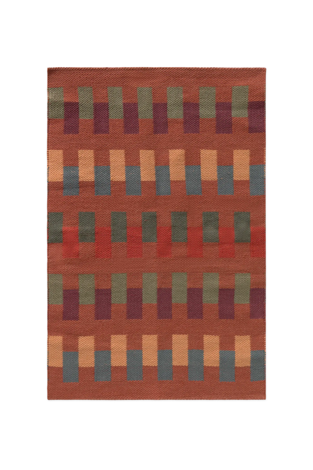 TAPPETO HANDLOOM INTERSECTING SIENNA