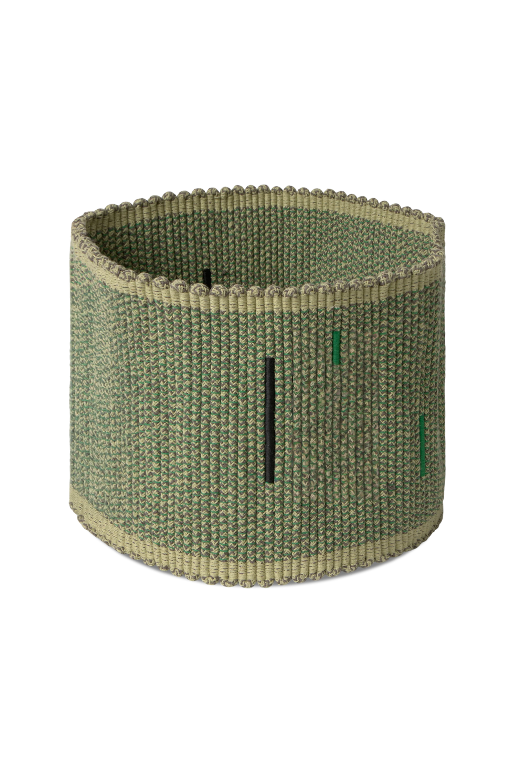 HANDLOOM BASKET VERTICAL MONSTERA