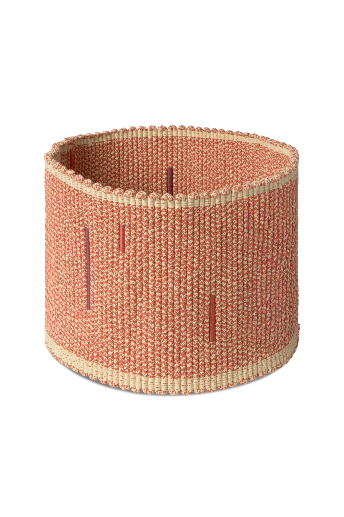 CESTINO HANDLOOM VERTICAL TERRACOTA