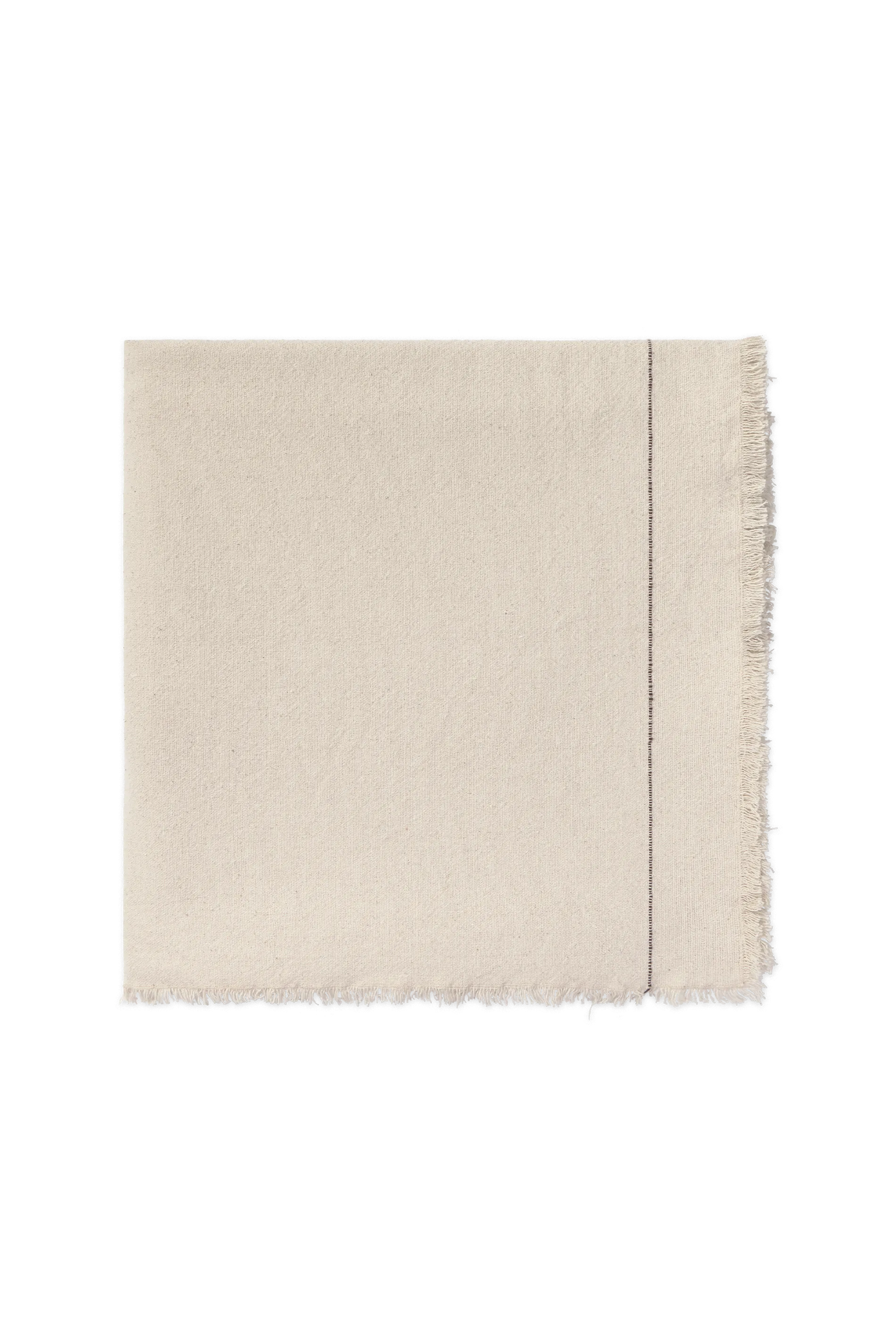 HANDLOOM TABLECLOTH NATURAL
