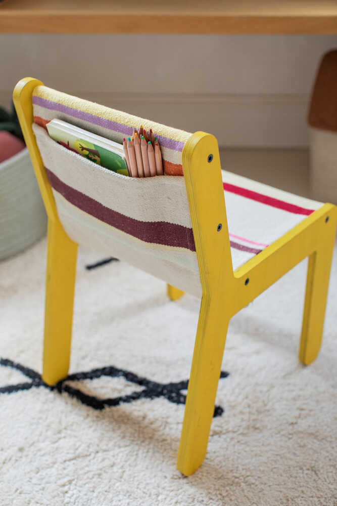 KID'S CHAIR KAAROL CANVAS Gonzalo Milà + Lorena Canals