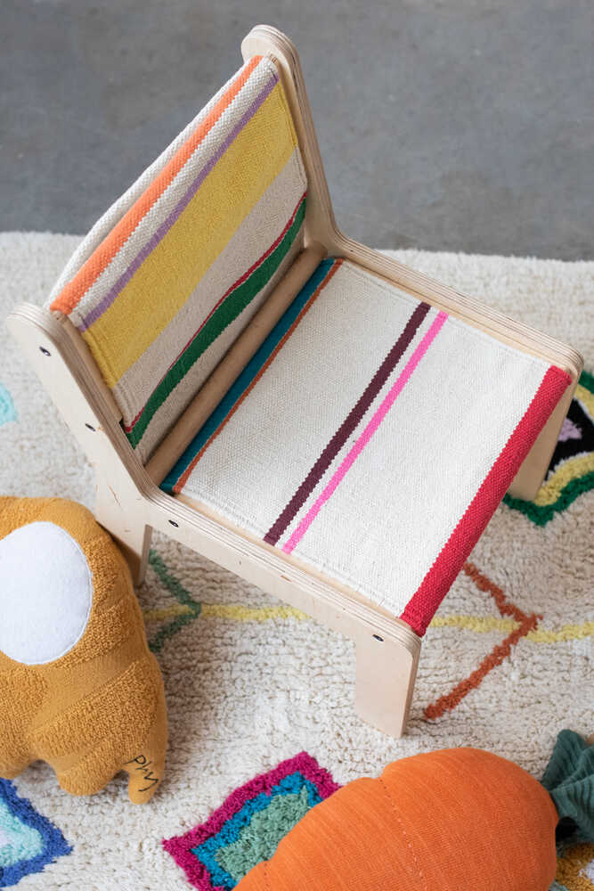 KID'S CHAIR KAAROL CANVAS Gonzalo Milà + Lorena Canals