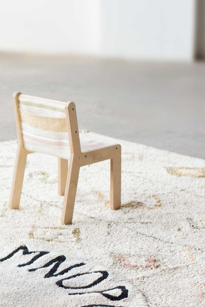 KID'S CHAIR SILLITA KAAROL EARTH Gonzalo Milà + Lorena Canals
