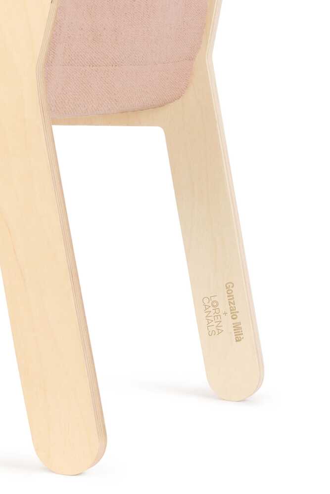 KID'S CHAIR SILLITA VINTAGE NUDE Gonzalo Milà + Lorena Canals
