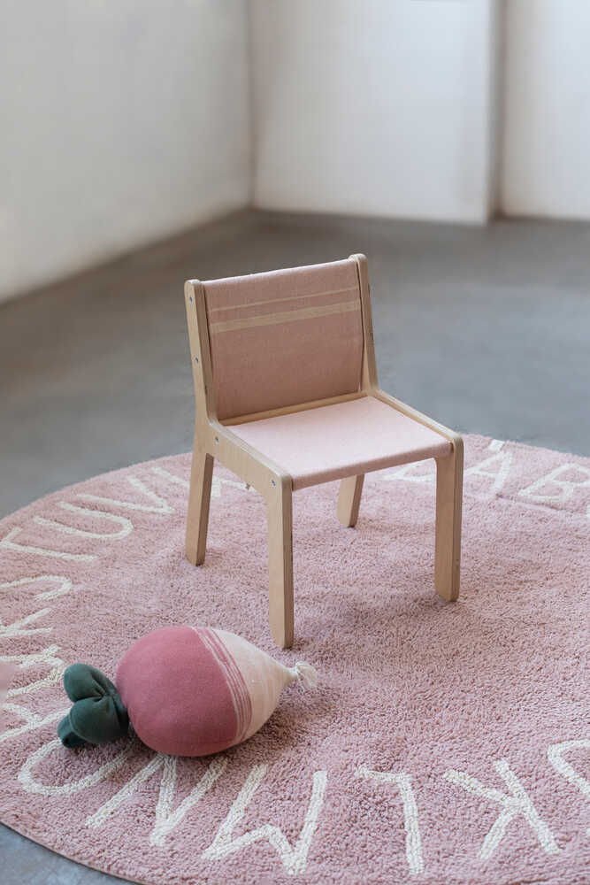 KID'S CHAIR VINTAGE NUDE CANVAS Gonzalo Milà + Lorena Canals
