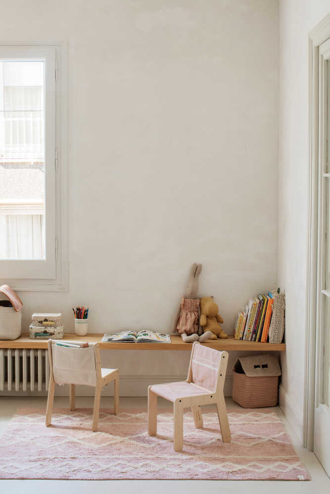 KID'S CHAIR VINTAGE NUDE CANVAS Gonzalo Milà + Lorena Canals