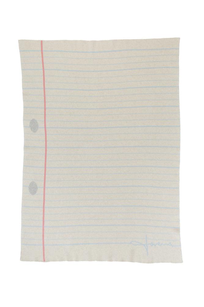 KNITTED BABY BLANKET NOTEBOOK Lorena Canals