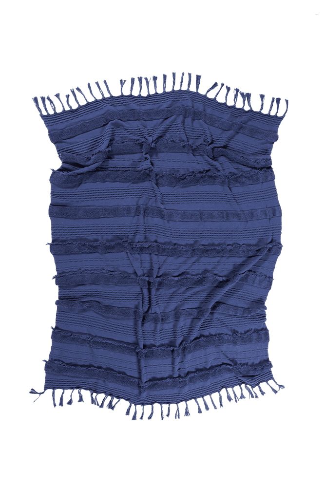 COPERTA IN MAGLIA AIR ALASKA BLU
