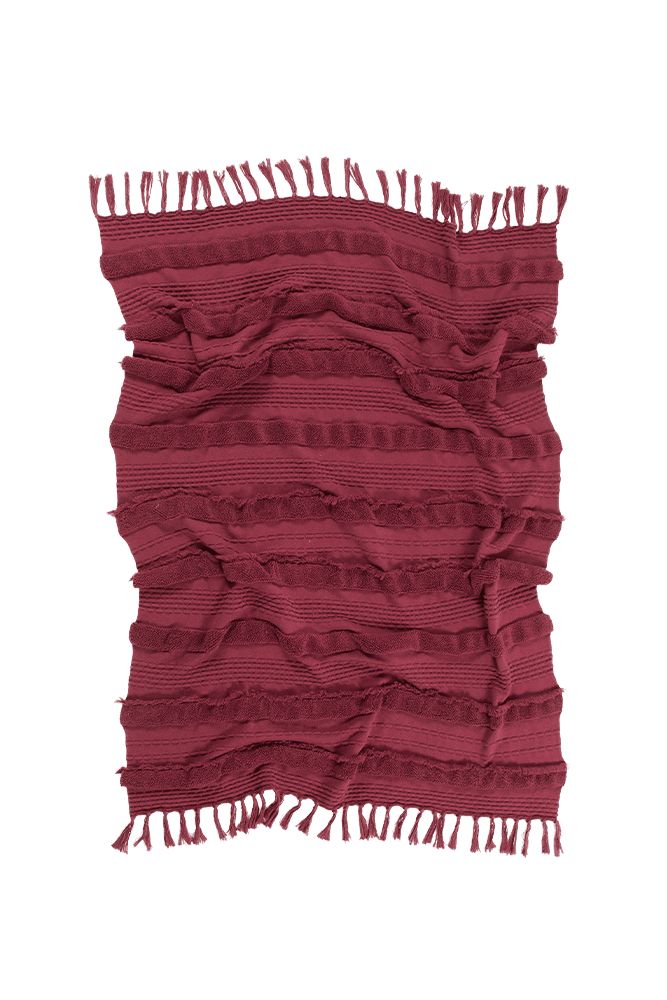 COPERTA IN MAGLIA AIR SAVANNAH ROSSO