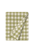KNITTED BLANKET VICHY MATCHA