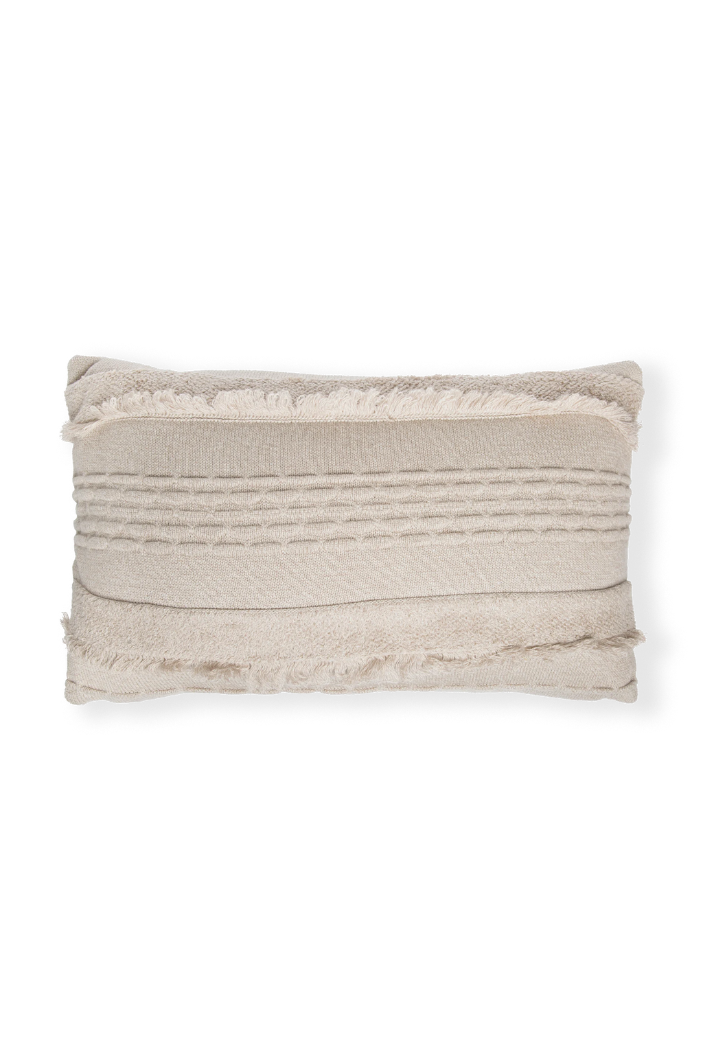 STRICKKISSEN AIR DUNE WHITE