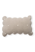 KNITTED CUSHION BISCUIT DUNE WHITE