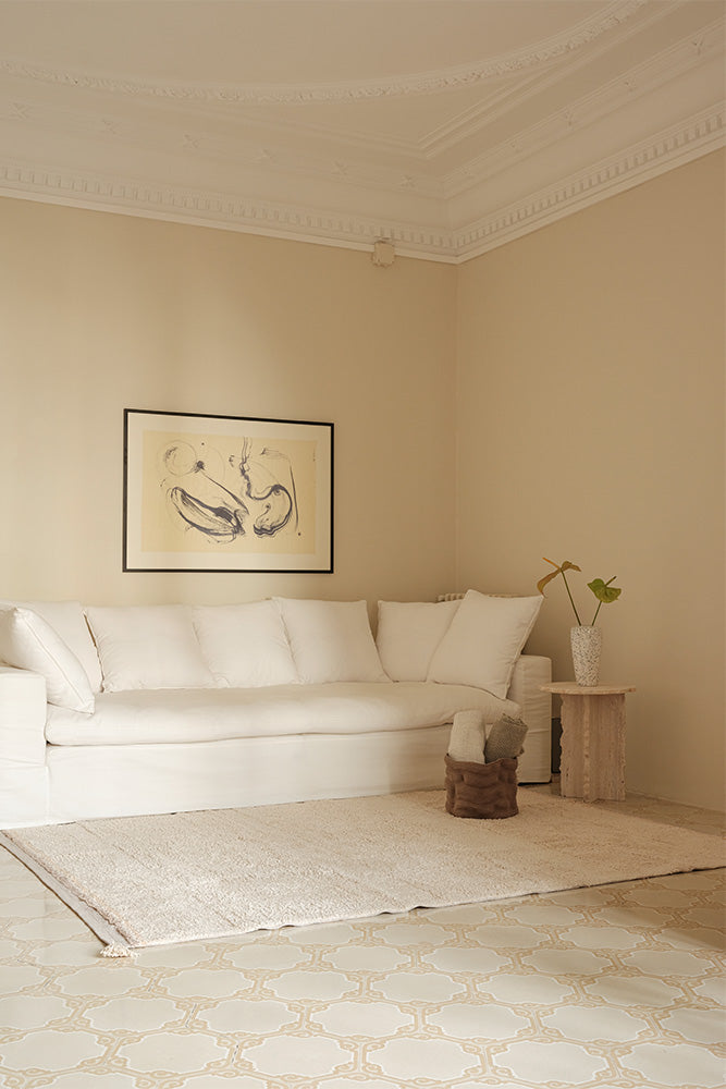 TAPIS LAVABLE BLOOM NATURAL