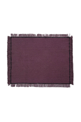 PLACEMAT CANVAS BURGUNDY - SET OF 4 HOOME